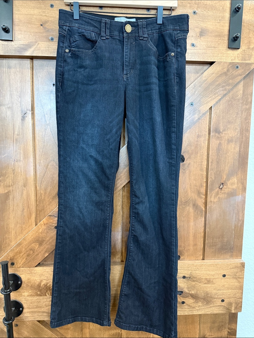 Wit & Wisdom Dark Wash Flare Jeans Size 10